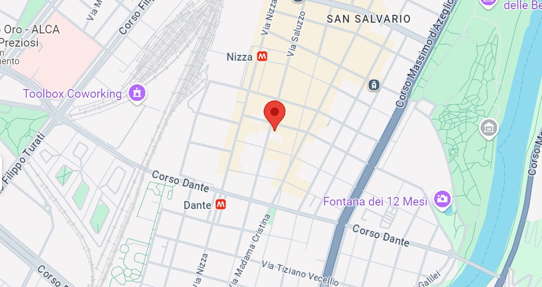 Map showing our location in Tehran, Iran
